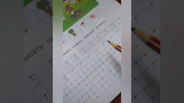 Занятие по математике Ткачевой И.Ю. "Число и цифра 5" смотреть онлайн