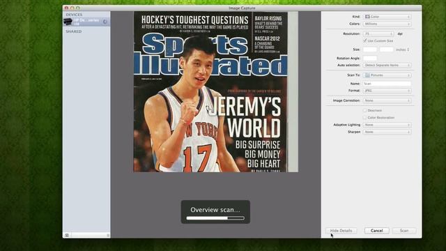 HOW TO: Scan on Mac OS X Lion  Mountain Lion