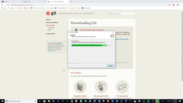1.0 Make Github Account and Install Git and Atom on Windows 10 смотреть онлайн
