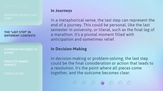 Unlocking English: Unraveling the Meaning of "Last Step" смотреть онлайн