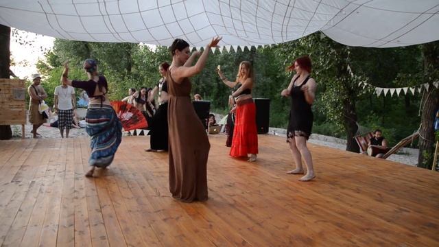 Tribal Fusion Jam @ Трайбл Слёт смотреть онлайн