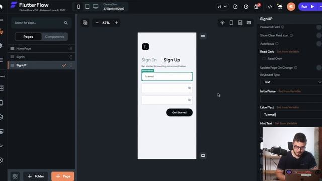 LOGIN en FLUTTER FLOW [TUTORIAL]