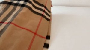 CASHMERE BURBERRY CHECK SCARF REVIEW