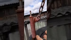 Боксёрская груша из покрышек лада (автомобильных колёс) своими руками. Самодел спортзал#tire pear
