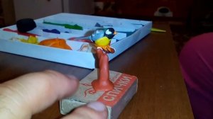 Синичка из пластилина.