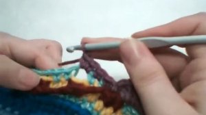 Вязание крючком. Описание. Урок 4. Ряд 30. Красивый плед – мандала, цветы, узоры, мотивы крючком