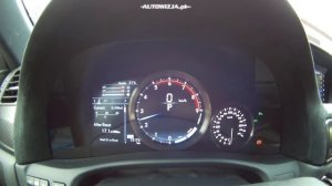 Lexus GS-F - exhaust sound, revs, start up, interior sound