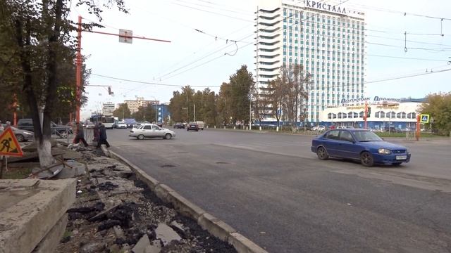 Кемерово, первый день открытия проезда по пр. Ленина от ул. Тухачевского до ул. Терешковой смотреть онлайн