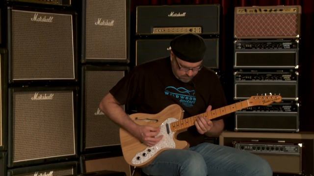 Fender American Vintage "Thin Skin" 1968 Telecaster Thinline • SN: LE01602 смотреть онлайн