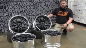 WORK Emotion CR-2P - 5x114 | 18x9.5" ET35 | 18x10.5" ET35 | Matt Black with Polished Lips