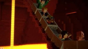 В БЕГАХ - Minecraft: Story Mode (Серия 4)