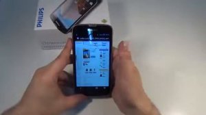 Обзор Телефон Филипс Xenium W8555 видео