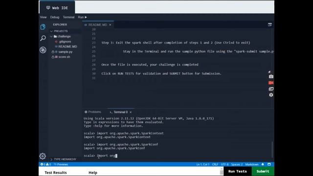 | Spark Preliminaries | Spark Submit| Frescoplay | HandsOn | Hackerank |