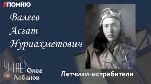 Валеев Асгат Нуриахметович. Проект "Я помню" Артема Драбкина. Летчики истребители.