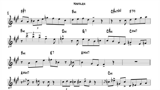 Fats Navarro's Transcribed Solo on Nostalgia смотреть онлайн