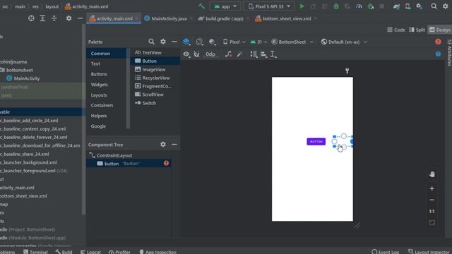 Android Studio | Bottom Sheet Dialog смотреть онлайн