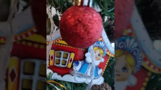 Новогодние игрушки, новый год, новогодняя елка, Рождество