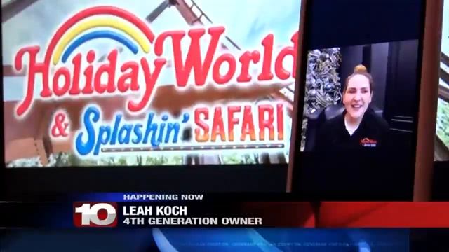 Holiday World opens virtually смотреть онлайн