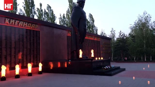 Парк Победы, Костанай 8 мая 2020 год смотреть онлайн