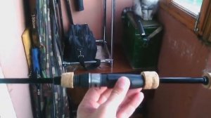 Черновая сборка спиннинга для мормышинга