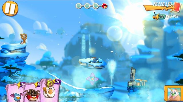 Daily Challenge/Ежедневное испытание 4-4-5 22/10/2021 Angry Birds 2. смотреть онлайн