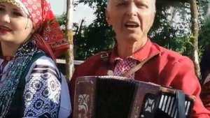 Свадебный обряд песней «У колодезя студеныя вода», Народный фольклорный ансамбль «Кладезь»