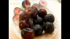 Пирог сливовый 1 / Tarte aux prunes .wmv