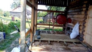 Бетономешалка с крышкой