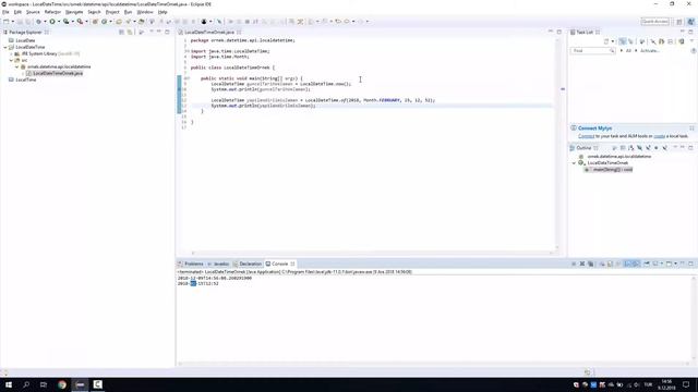 YENİ BAŞLAYANLAR İÇİN JAVA 1011-LocalDateTime смотреть онлайн