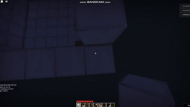 Построил дом из железных блоков в майнкрафт Roblox смотреть онлайн