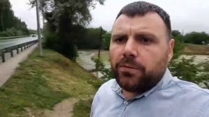 Крым ?? маленькая речушка в Белогорском районе, превратилась в бурлящую реку