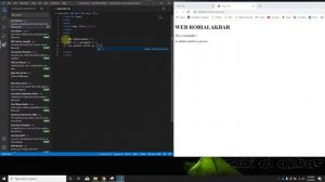 Cara Live preview HTML coding di Visual Studio Code secara real time