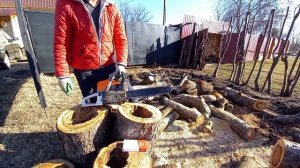 Китайская пила из магазина?Светофор?после 4 месяцев эксплуатации//Стройка дома своими руками.