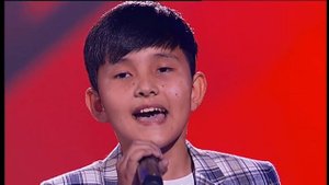 Абиш Тынышбай "Алгашкы коктем" - Слепые прослушивания – Голос Казахстана Дети