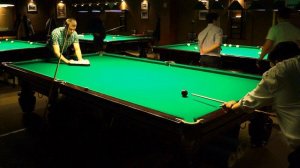 Успешный разбой пирамиды Евгением в партии по свободной пирамиде, русский бильярд