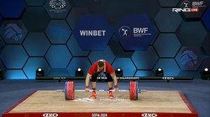 Карлос Насар с европейска титла и рекорд в Арена София в к-я до 89 кг ЕП 2024