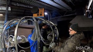 Ручная ковка. Кованое изделие-беседка. Ковка, сборка и установка.