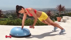 Dumbbell Full Body BOSU Ball Workout  - BOSU Ball Exercises
