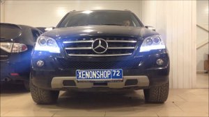 Дневные ходовые огни LX CRYSTAL DRL Mercedes ML 350
