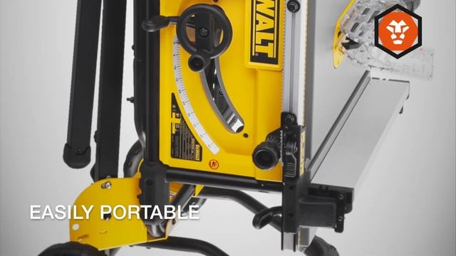 DeWalt DWE7492 240V/110v Table Saw & Stand Overview