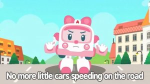 Four little cars | Robocar Poli Educational Nursery Rhymes