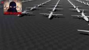 Количество военных самолётов у России