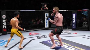 Bruce Lee vs. Brutal Barber (EA sports UFC 3)