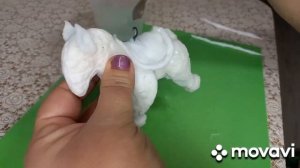 Ретро игрушка на елку "Лошадка" из ваты. Мастер - класс.