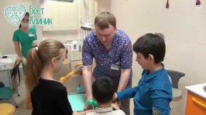 У нас в Бест Клиник дети не боятся стоматологов