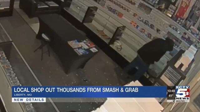 Thief steals Chiefs trading cards from Liberty store смотреть онлайн