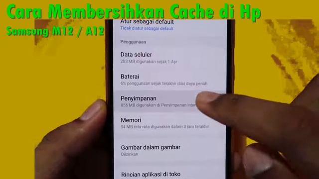 Cara Membersihkan Cache di Hp Samsung M12 / A12 смотреть онлайн