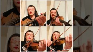 My #Violin Tribute of XTC’s “Dear God”