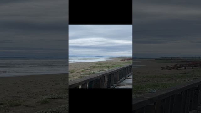 Июль 2024г. Сахалин, Охотское. Бушующий океан. смотреть онлайн