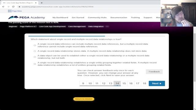 Studying "Low-Code App Builder" Mission Test - Pega - Part 33 смотреть онлайн